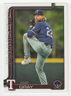Jon Gray - Texas Rangers (MLB Baseball Card) 2025 Topps # 62 Mint