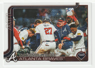 Atlanta Braves Team Card (MLB Baseball Card) 2025 Topps # 110 Mint