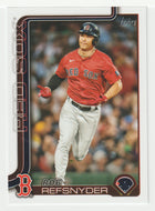 Rob Refsnyder - Boston Red Sox (MLB Baseball Card) 2025 Topps # 112 Mint