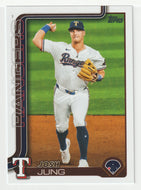 Josh Jung - Texas Rangers (MLB Baseball Card) 2025 Topps # 117 Mint