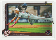 CJ Abrams - Washington Nationals (MLB Baseball Card) 2025 Topps # 122 Mint