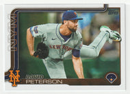 David Peterson - New York Mets (MLB Baseball Card) 2025 Topps # 131 Mint