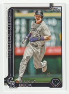 Jordan Beck - Colorado Rockies (MLB Baseball Card) 2025 Topps # 139 Mint