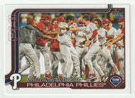 Philadelphia Phillies Team Card (MLB Baseball Card) 2025 Topps # 159 Mint
