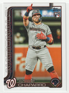 Andres Chaparro RC - Washington Nationals (MLB Baseball Card) 2025 Topps # 167 Mint