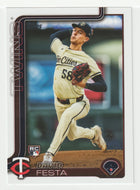 David Festa RC - Minnesota Twins (MLB Baseball Card) 2025 Topps # 178 Mint