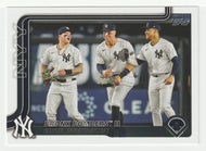 Aaron Judge - Juan Soto - Alex Verdugo - Checklist (MLB Baseball Card) 2025 Topps # 184 Mint