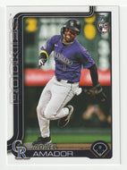 Adael Amador RC - Colorado Rockies (MLB Baseball Card) 2025 Topps # 191 Mint