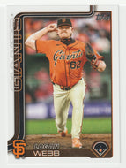 Logan Webb - San Francisco Giants (MLB Baseball Card) 2025 Topps # 242 Mint