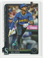 Ryan Bliss RC - Seattle Mariners (MLB Baseball Card) 2025 Topps # 251 Mint