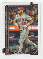 Niko Kavadas RC - Los Angeles Angels (MLB Baseball Card) 2025 Topps # 278 Mint