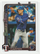 Evan Carter - Texas Rangers - Future Stars (MLB Baseball Card) 2025 Topps # 288 Mint