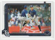 Taylor Walls - Tampa Bay Rays - Checklist (MLB Baseball Card) 2025 Topps # 291 Mint