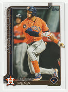 Jeremy Pena - Houston Astros (MLB Baseball Card) 2025 Topps # 307 Mint