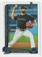 Sandy Alcantara - Miami Marlins (MLB Baseball Card) 2025 Topps # 335 Mint