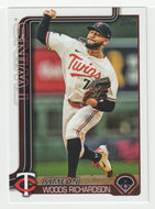 Simeon Woods Richardson - Minnesota Twins (MLB Baseball Card) 2025 Topps # 368 Mint