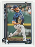 Mason Montgomery RC - Tampa Bay Rays (MLB Baseball Card) 2025 Topps # 369 Mint