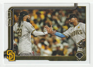 Xander Bogaerts - Fernando Tatis Jr. - San Diego Padres - Checklist (MLB Baseball Card) 2025 Topps # 389 Mint