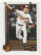 Tomoyuki Sugano RC - Baltimore Orioles (MLB Baseball Card) 2025 Topps # 417 Mint
