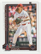 Caden Dana RC - Los Angeles Angels (MLB Baseball Card) 2025 Topps # 422 Mint