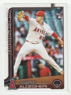 Samuel Aldegheri RC - Los Angeles Angels (MLB Baseball Card) 2025 Topps # 438 Mint