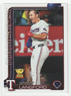 Wyatt Langford - Texas Rangers (MLB Baseball Card) 2025 Topps # 455 Mint