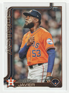 Cristian Javier - Houston Astros (MLB Baseball Card) 2025 Topps # 509 Mint