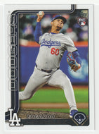 Edgardo Henriquez RC - Los Angeles Dodgers (MLB Baseball Card) 2025 Topps # 513 Mint