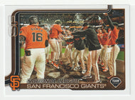 San Francisco Giants Team Card (MLB Baseball Card) 2025 Topps # 514 Mint
