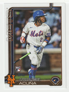 Luisangel Acuña RC - New York Mets (MLB Baseball Card) 2025 Topps # 524 Mint