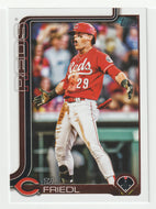 TJ Friedl	- Cincinnati Reds (MLB Baseball Card) 2025 Topps # 525 Mint