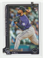 Jaden Hill RC - Colorado Rockies (MLB Baseball Card) 2025 Topps # 556 Mint