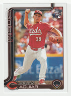 Julian Aguiar RC - Cincinnati Reds (MLB Baseball Card) 2025 Topps # 566 Mint