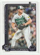 Seth Halvorsen RC - Colorado Rockies (MLB Baseball Card) 2025 Topps # 597 Mint