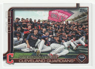 Cleveland Guardians Team Card (MLB Baseball Card) 2025 Topps # 612 Mint