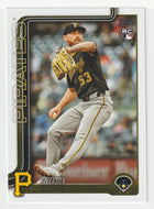 Mike Burrows RC - Pittsburgh Pirates (MLB Baseball Card) 2025 Topps # 615 Mint