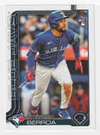 Steward Berroa RC - Toronto Blue Jays (MLB Baseball Card) 2025 Topps # 622 Mint