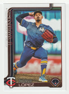 Pablo Lopez - Minnesota Twins (MLB Baseball Card) 2025 Topps # 662 Mint