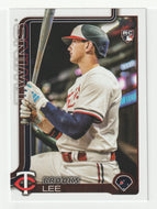 Brooks Lee RC - Minnesota Twins - SP Variation (MLB Baseball Card) 2025 Topps # 317 Mint