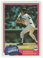 Aurelio Rodriguez - New York Yankees (MLB Baseball Card) 1981 Topps # 34 Mint