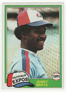 Jerry White - Montreal Expos (MLB Baseball Card) 1981 Topps # 42 Mint