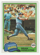Brian Asselstine - Atlanta Braves (MLB Baseball Card) 1981 Topps # 64 Mint