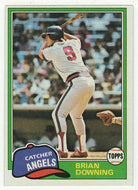 Brian Downing - California Angels (MLB Baseball Card) 1981 Topps # 263 Mint