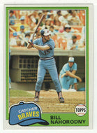 Bill Nahorodny - Atlanta Braves (MLB Baseball Card) 1981 Topps # 296 Mint