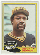 Buddy Solomon - Pittsburgh Pirates (MLB Baseball Card) 1981 Topps # 298 Mint