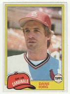 Dane Iorg - St. Louis Cardinals (MLB Baseball Card) 1981 Topps # 334 Mint