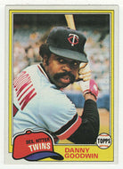 Danny Goodwin - Minnesota Twins (MLB Baseball Card) 1981 Topps # 527 Mint