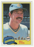Bill Stein - Seattle Mariners (MLB Baseball Card) 1981 Topps # 532 Mint