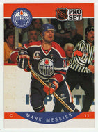 Mark Messier - Edmonton Oilers (NHL Hockey Card) 1990-91 Pro Set # 91 Mint