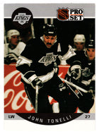 John Tonelli - Los Angeles Kings (NHL Hockey Card) 1990-91 Pro Set # 129 B Mint